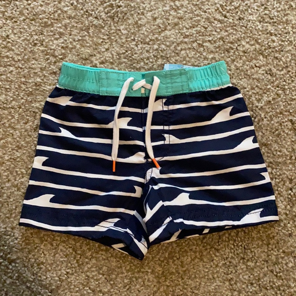 Baby boy swim trunks NWT